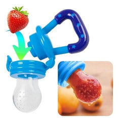 Deriz Silicone Baby Infant Fruit Feeder Dummy Pacifier Newborn Nipple pack of 1 Feeder  (Multicolor)