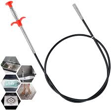 GVJ TRADERS Hair Catcher Drain Spring Drain Cleaner Spring 160cm Crystal Drain Opener  (160ml