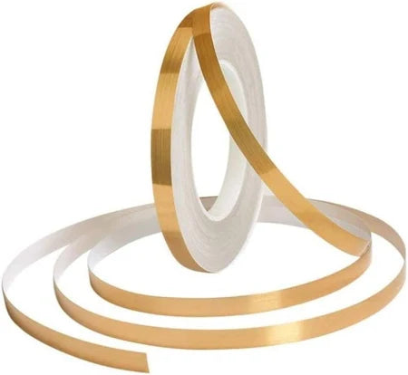 Coinfinitive Golden Tape Waterproof Self-Adhesive ceramic,marble Wall & Floor Decor Gape Tape 50 m Floor Marking Tape  (Gold Pack of 1)